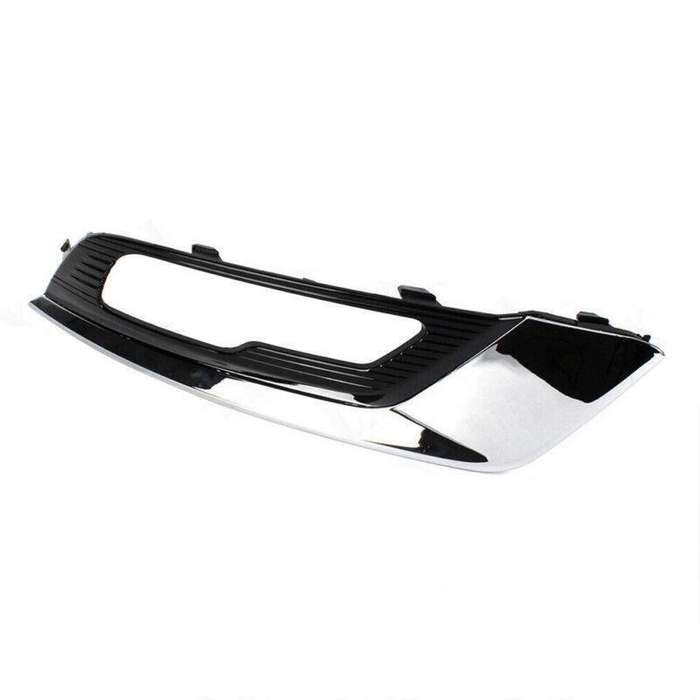 Front Bumper Fog Light Grille Bezel Cover For Ford Fusion 2017 2018 Chrome Right