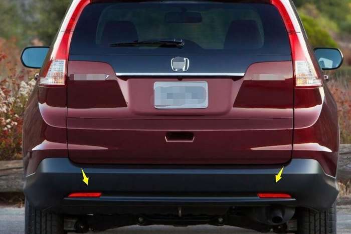 For Honda CR-V 2012-2014 Rear Bumper Fog Light Assembly Brake Light Reflector