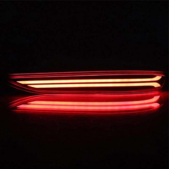 2x Rear Brake Taillight Bumper Reflector Lights For Chevrolet Equinox 2017-2022
