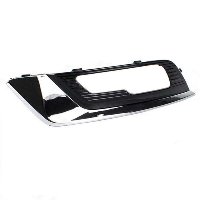 Front Bumper Fog Light Grille Bezel Cover For Ford Fusion 2017 2018 Left Chrome