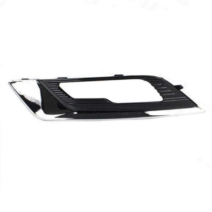Front Bumper Fog Light Grille Bezel Cover For Ford Fusion 2017 2018 Left Chrome