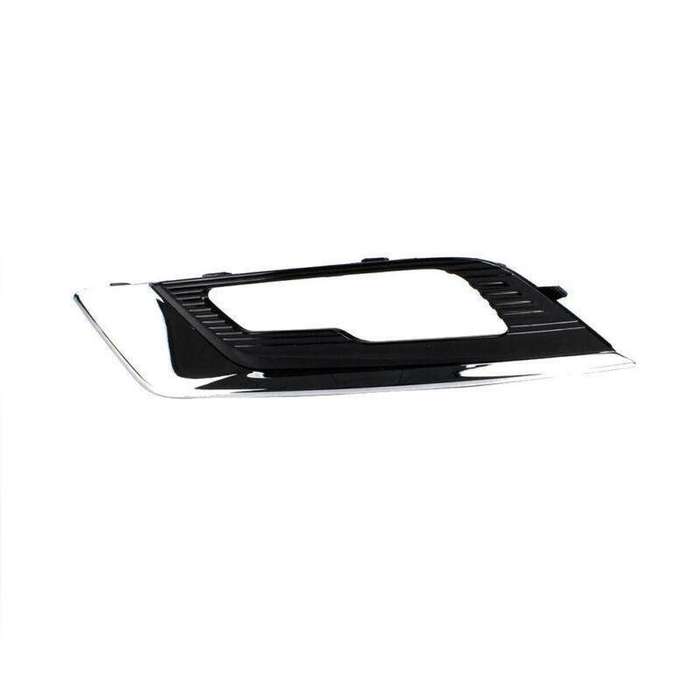 Front Bumper Fog Light Grille Bezel Cover For Ford Fusion 2017 2018 Left Chrome