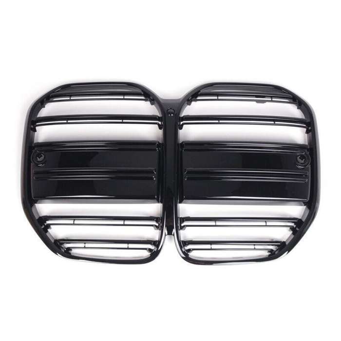 Gloss Black Front Kidney Grille Mesh For BMW 4 Series G22 Coupe 2-Doors 2021+