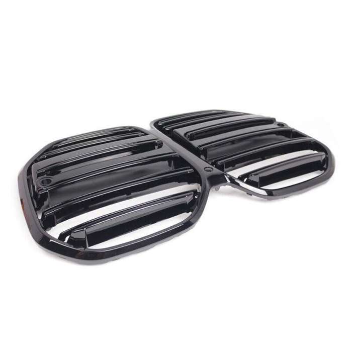 Gloss Black Front Kidney Grille Mesh For BMW 4 Series G22 Coupe 2-Doors 2021+