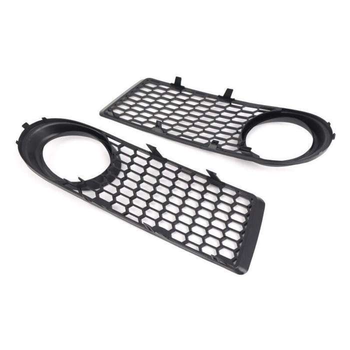 Front Bumper Fog Light Lamp Grille Trim Cover For VW Beetle 2006-2010 Pair
