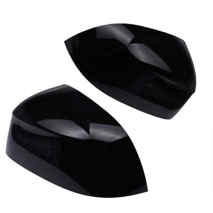 Pair Rearview Mirror Cap Cover For BMW X3 X4 X5 X6 F15 F16 F26 2015-2018