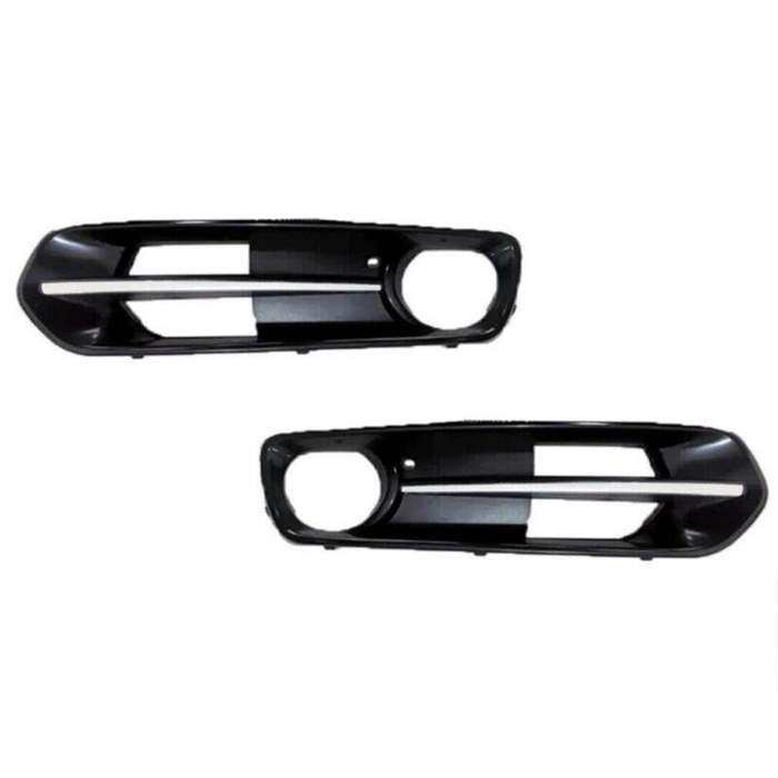 2x Front Bumper Fog Light Grille Cover For BMW 1 Series F20 F21 2010-2018 LR