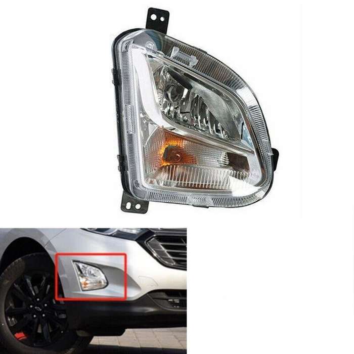 For Chevrolet Equinox 2018-2020 Front Bumper Fog Lamp Driving Light Right