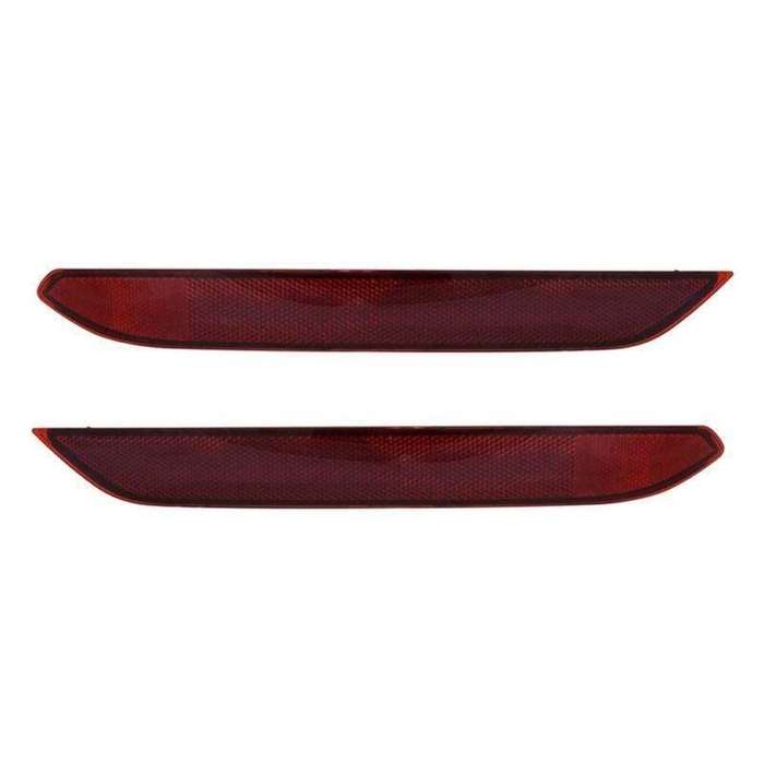 Fits For VW Jetta 2019-2021 1 Pair Rear Bumper Reflector Light Brake Lamp