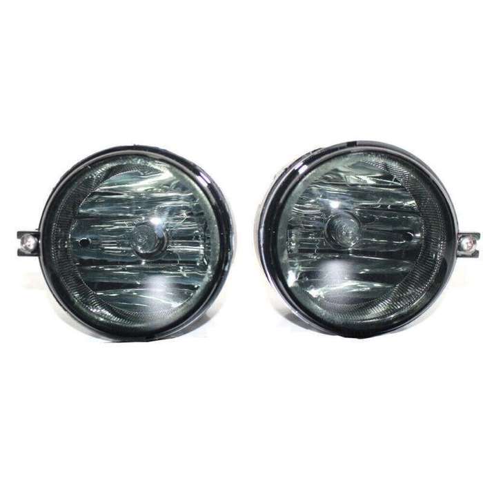 Fits 06-10 Dodge Charger/Challenger Smoke Lens Front Bumper Fog Light/Lamp