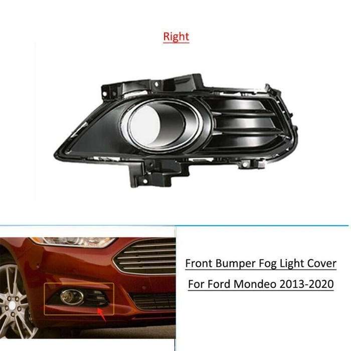 Bumper Fog Lamp Light Cover Bezel Front Right For Ford Fusion Mondeo 2013-2020