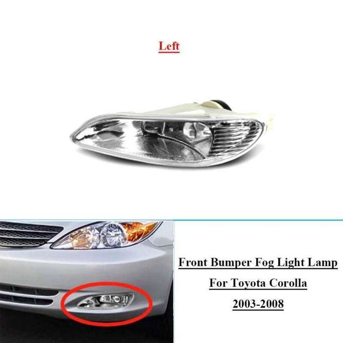 Front Bumper LED Fog Light Lamp For Toyota Corolla2003-2008 Left 81220AA010
