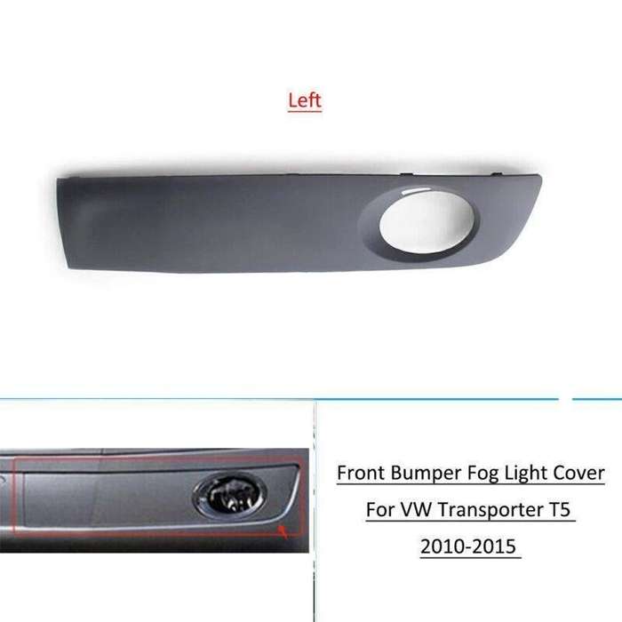 Front Bumper Fog Light Lamp Grille Cover FOR VW TRANSPORTER T5 2009-2015 Left