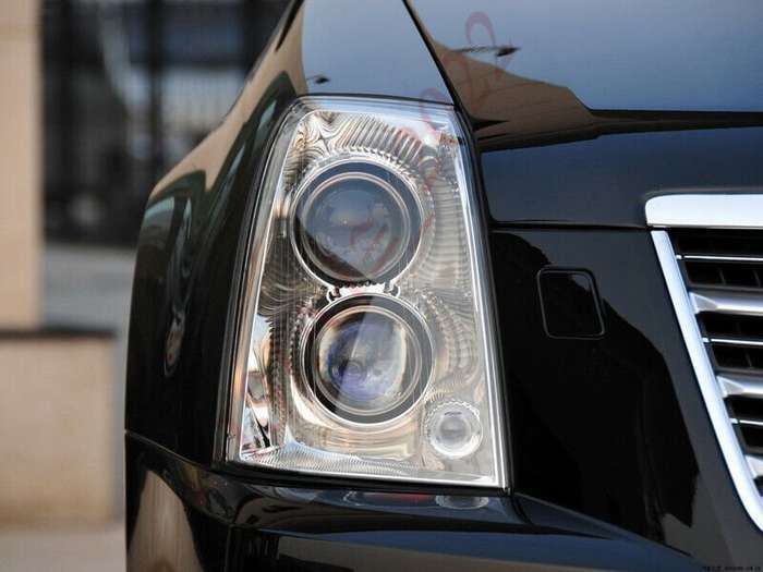 A Pair For Cadillac STS 2005-2011 Front Headlight Lens shell + Sealant Glue