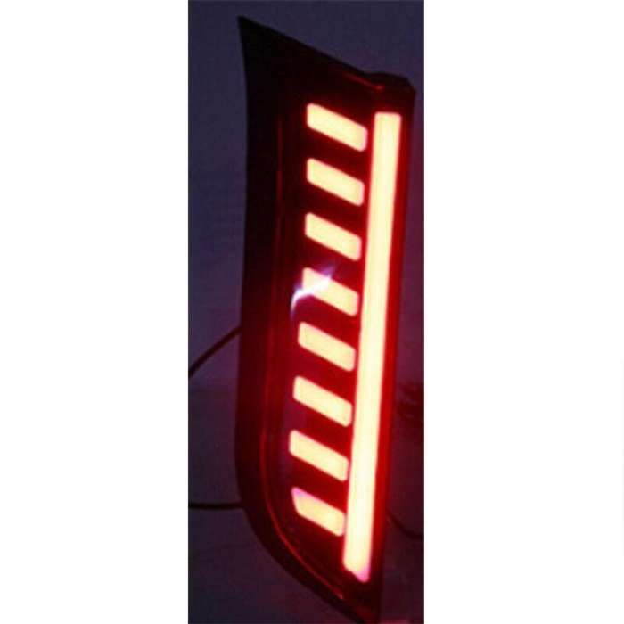 Rear Window Pillar Lamp LED Trunk Tail Brake LightFor Jeep Compass 2017-19 Pair