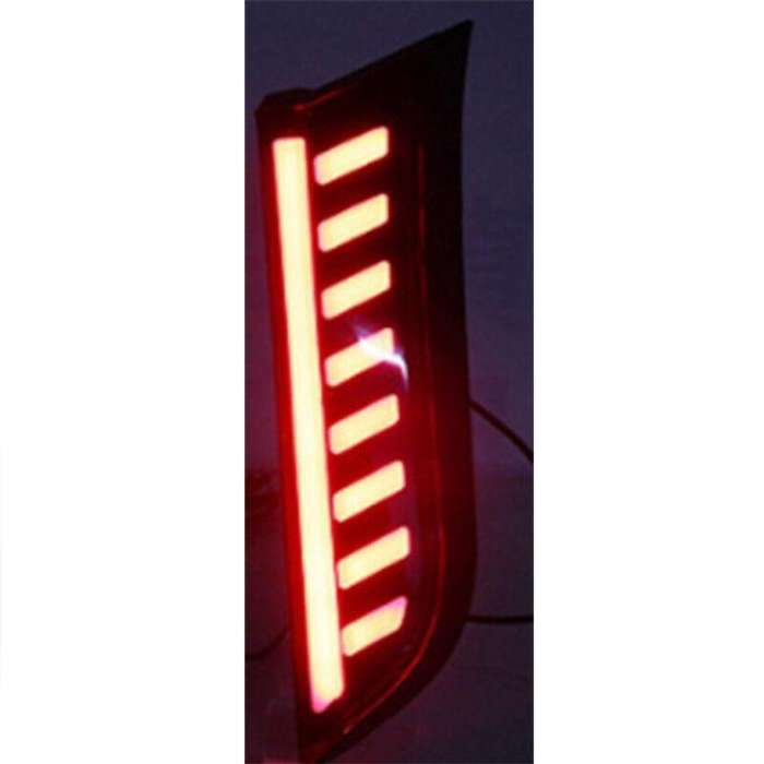 Rear Window Pillar Lamp LED Trunk Tail Brake LightFor Jeep Compass 2017-19 Pair