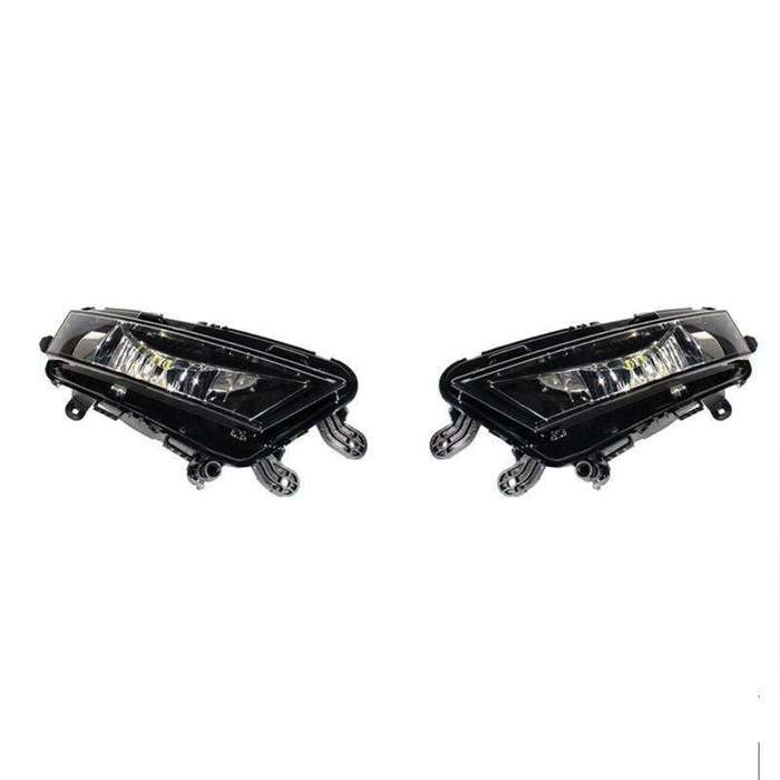 Front Bumper Fog Lights Driving LED Lamp For Skdoa Octavia 2017 Pair LH&amp;RH Side