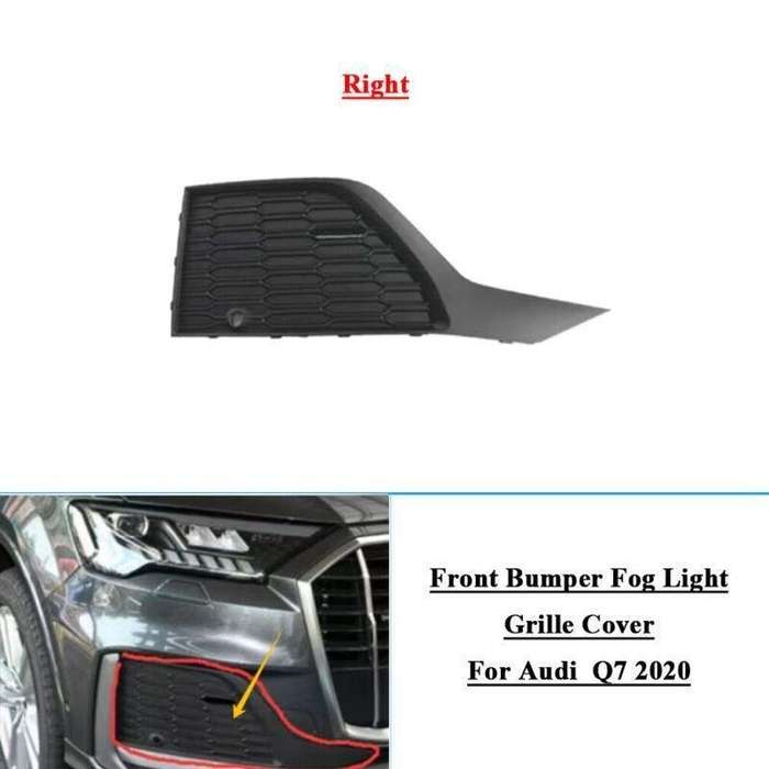 1pcs Front Bumper Fog Lamp Grille Cover Bezel For Audi Q7 2020 Right 4M0807682A