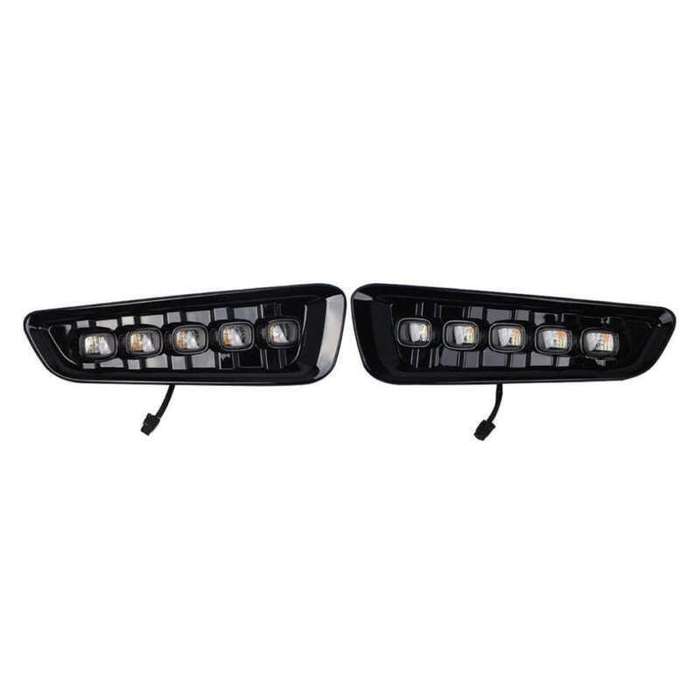 For Ford F-150 F150 Raptor 2017-2020 Bumper LED DRL w/Turn Signal Fog Lights Set
