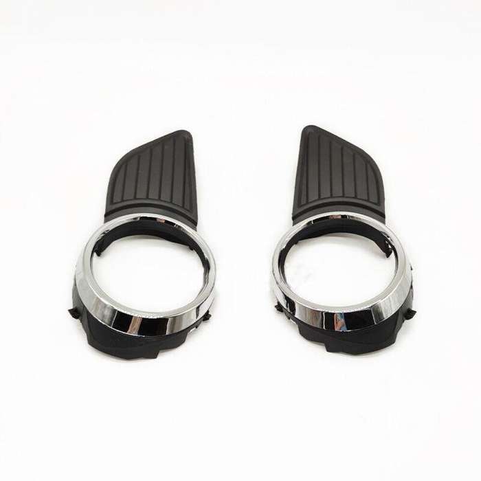 Front Bumper Fog Light Cover Lamp Frame 2Pcs Fit For Toyota Sienna 2010-2017