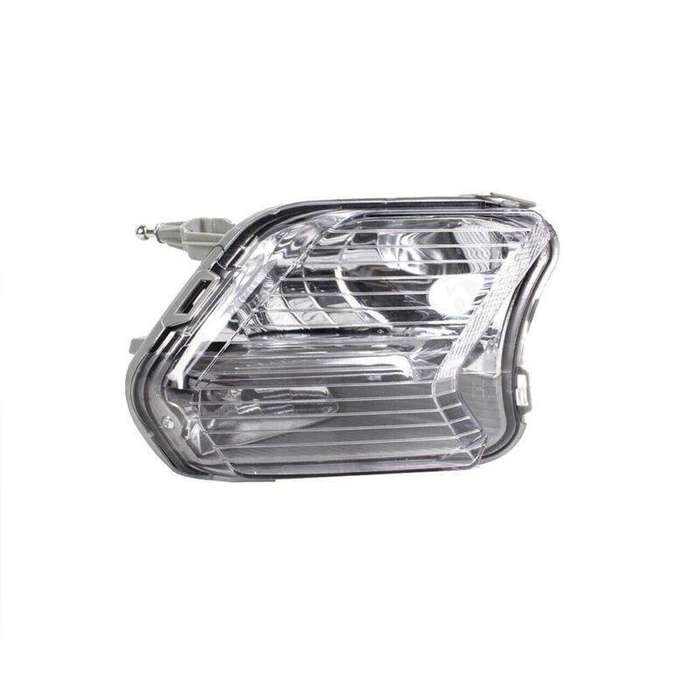Front Bumper Fog Lights Lamp Black Cover For Ford Escape Kuga 2017-2019 Pair