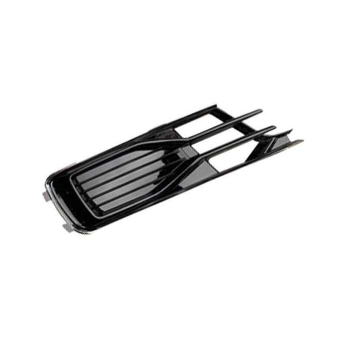 Front Bumper Lower Left+Right Fog Light Lamp Grille For Audi A6L 2016-2018