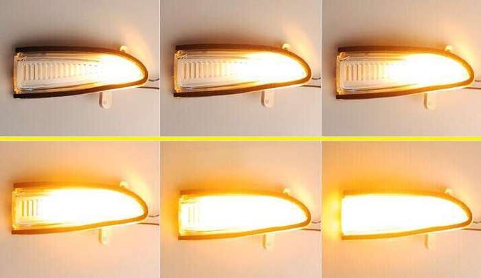 For Nissan Maxima 2016-2023 LED Sequential Flashing Rearview Mirror Turn Signal