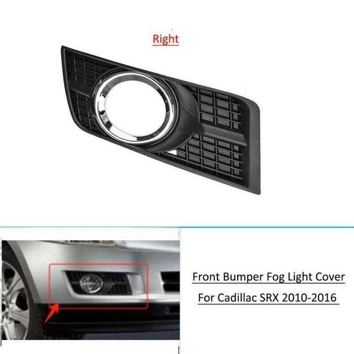 Front Bumper Fog Light Frame Cover Grille For Cadillac SRX 2010-2016 Right