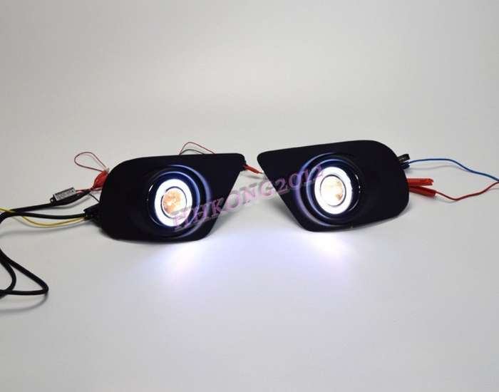 LED Daytime Running Light DRL Front Fog Light For Dodge Journey 2011-2019