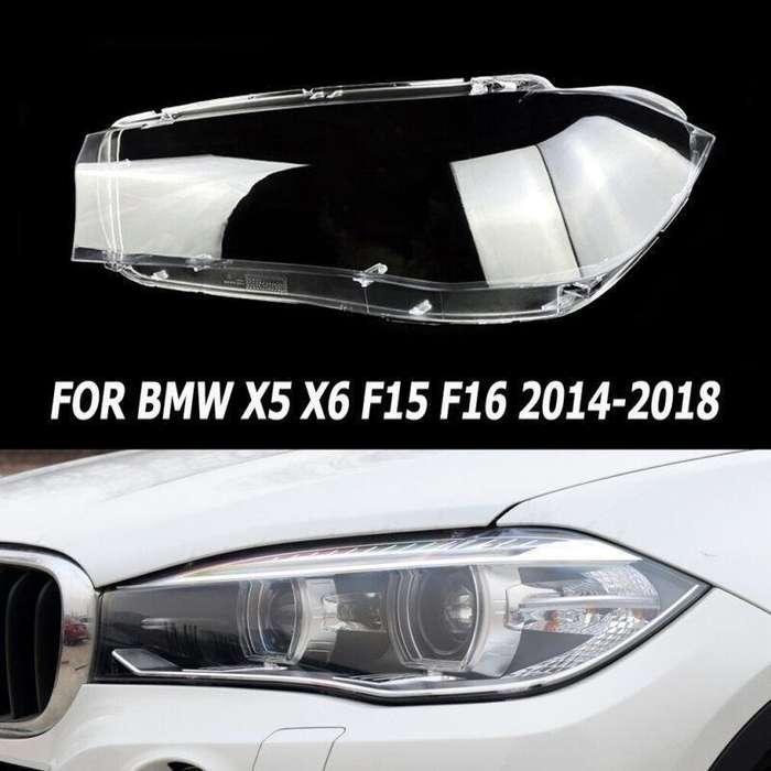 For BMW X5 X6 F15 F16 2014 2015 2016 2017 2018 Headlight Cover Lens Left Side