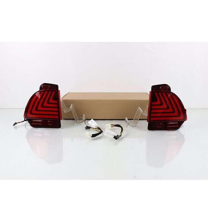2PCS LED Rear Bumper Light Rear Fog Lamp Brake Signal For 2016-2021 Lexus LX570