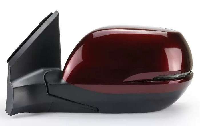 Red Right for Honda CRV 12-16 rearview mirror Assembly 9 lines Lens Heating