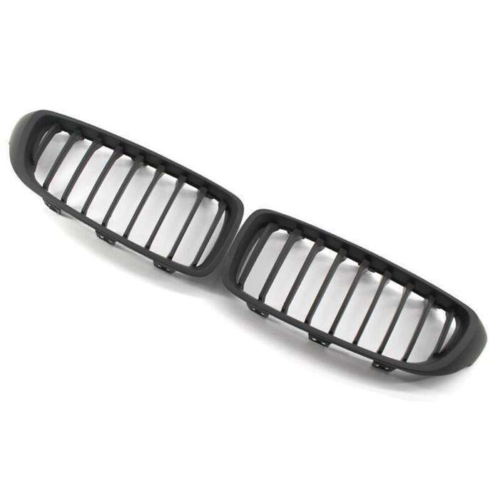 2X/Set Car Grille Matte Black for BMW 4 Series F32 F33 F36 F82 Coupe Mesh Grill