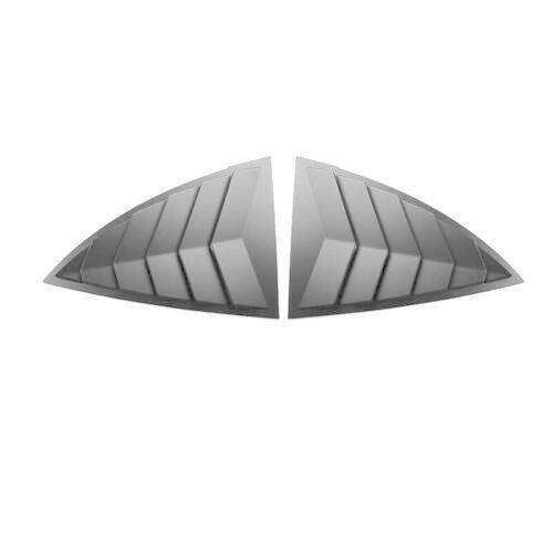 For Tesla Model Y 2020-2021 Matte Black Side Window Louver Shutter Cover Trim