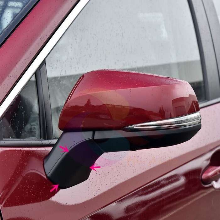 LH Driver Side Rearview Mirror Triangle Base Cover For Toyota RAV4 2020-2022