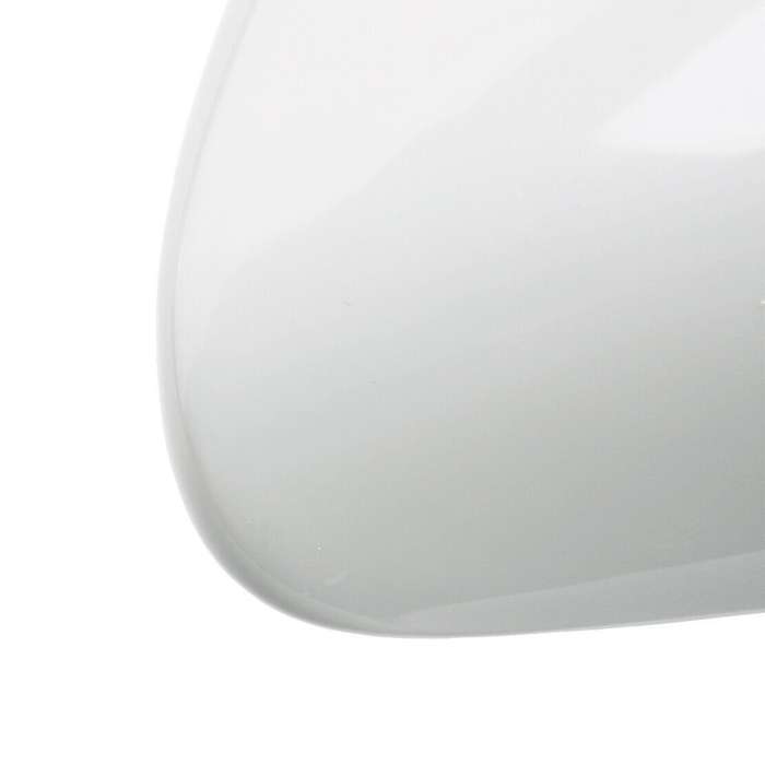 For Toyota Corolla 2007-2013 ABS White Side Rearview Mirror Cover Trim Replace