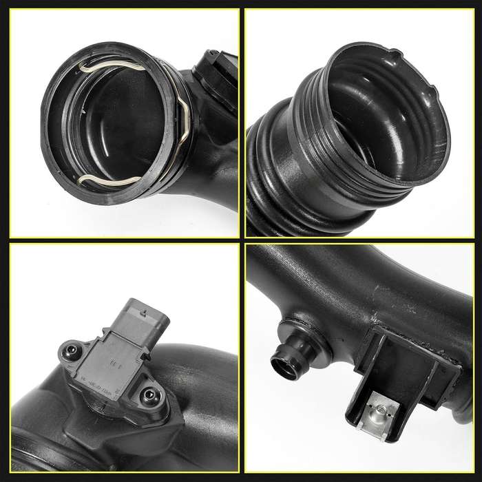 Air Turbocharger Pipe Hose for 2011-2017 BMW 535i 640i 740i ActiveHybrid 5 X5 X6