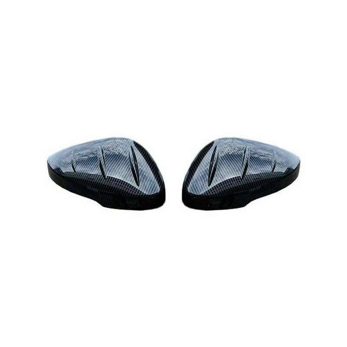 For Honda Civic 2022-2023 Carbon Fiber Side Door Rearview Mirror Cover Trim Cap