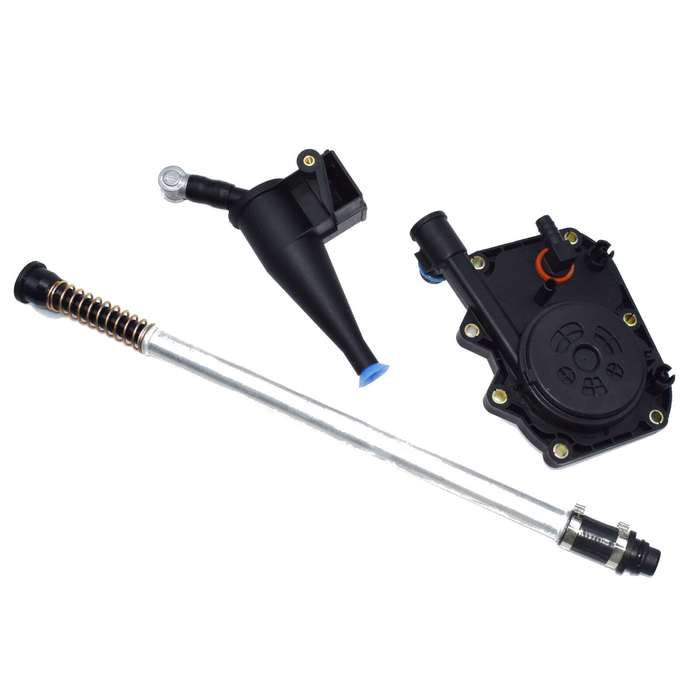 NEW Cover Oil Separator &amp; PVC Vent Hose Kit For BMW 540i 740i 740iL