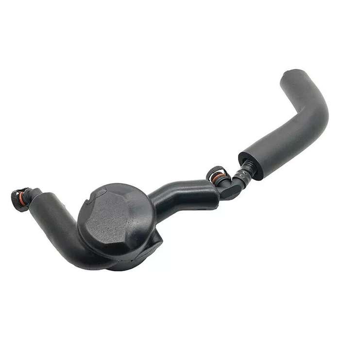11617563477 For BMW 550i 650i 4.8L Crankcase PCV Breather Pipe w/Vent Valve