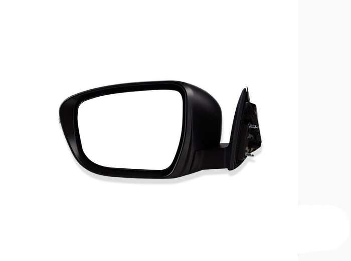 Side View Mirror Assembly 7 Pins White Left Side For 14-19 Nissan X-trail Rogue