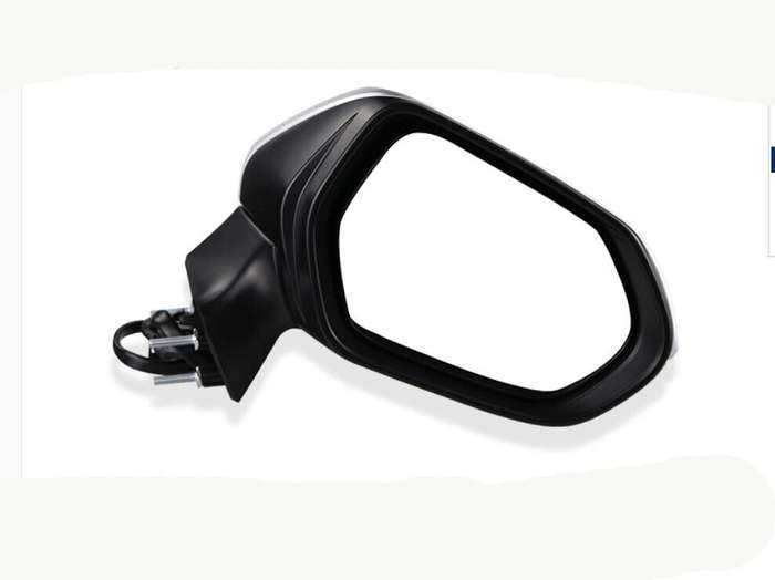 Side View Mirror Assembly 6 Pins White Right Side For 2019-2022 Toyota Corolla