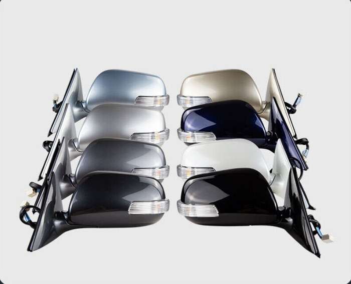 Side View Mirror Assembly 9 Pins Primer Left Side For 2006-2011 Toyota Camry