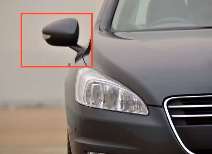 For 2011-2015 Peugeot 508 Side View Mirror Assembly 8 Pins Hot Sale Right Gray