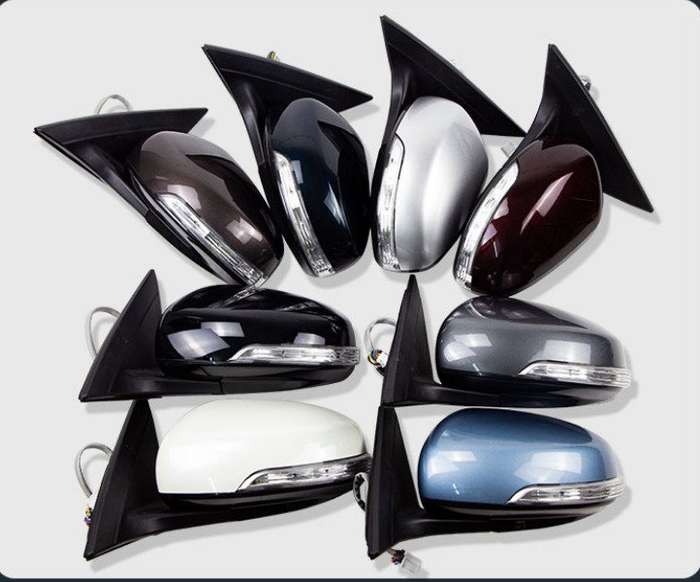Side View Mirror Assy 7 Pins White Right Side Sale For 08-12 Nissan Teana Altima