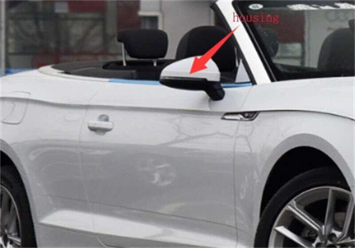 For 17-21 Audi A5 Side View Mirror Housing Factory Direct Hot Sale White Right