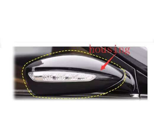 Side View Mirror Housing Black Right Part For 11-16 Hyundai Sonata 8 YF Sedan