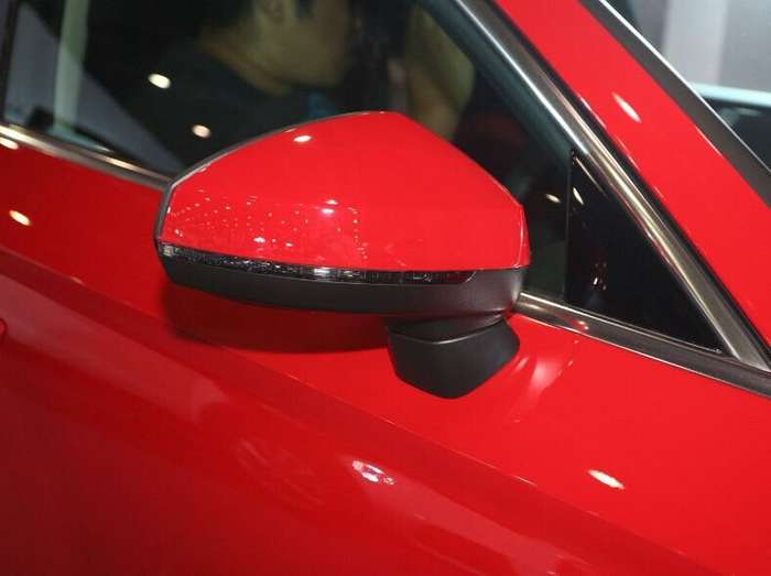 For 2014-2016 Audi A3 8VA Side View Mirror Assembly 6 Pins Hot Sale Right Red