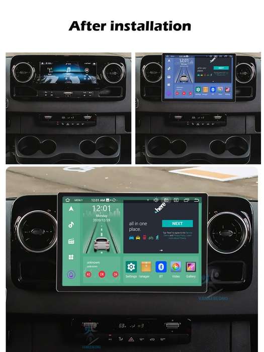 13.3" Android Auto CarPlay For Mercedes Sprinter 2018-2022 GPS SatNav Car Stereo