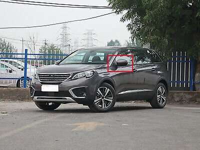 For 2017-2021 Peugeot 5008 Side View Mirror Assembly 5 Pins Hot Sale Left Gray